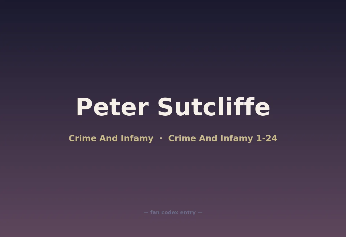Peter Sutcliffe