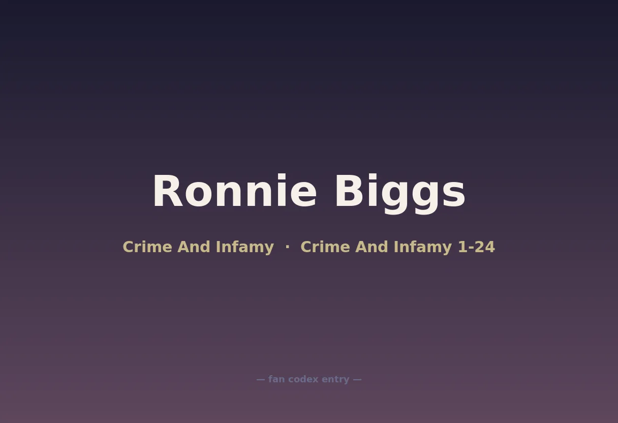 Ronnie Biggs