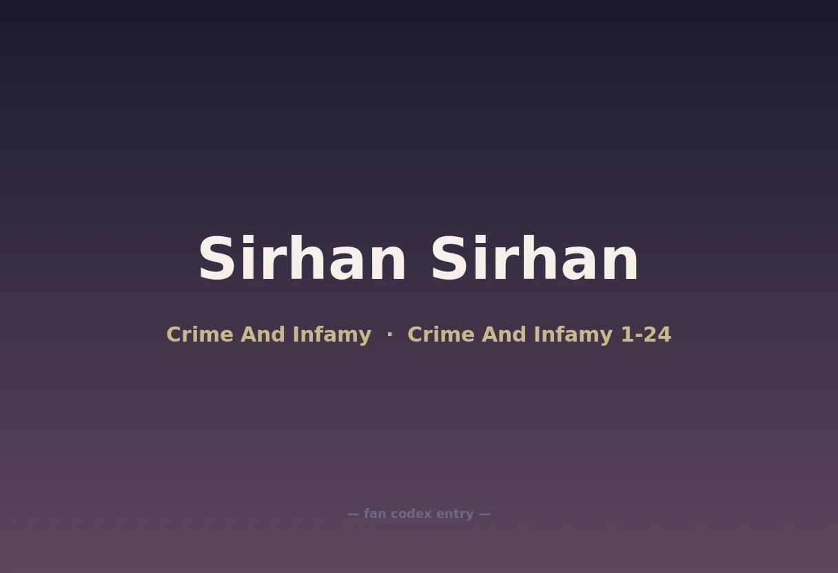 Sirhan Sirhan