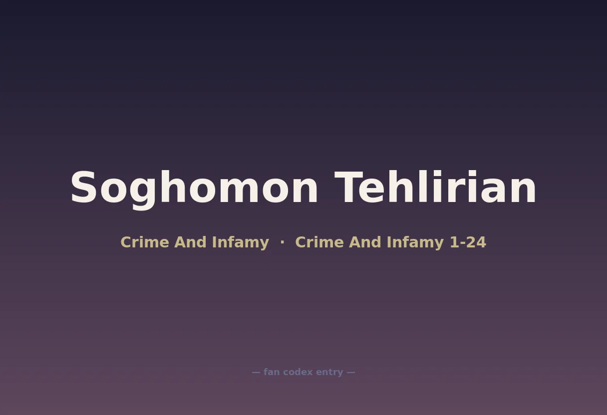 Soghomon Tehlirian